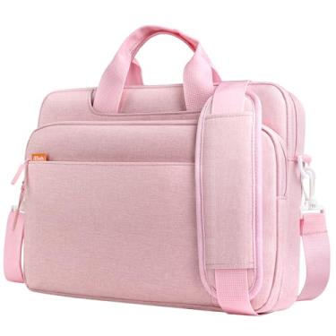 Imagem de JETech 15 15,6 16 Polegadas Bolsa para Laptop, Capa de Proteção para Computador Prova D'água Compatível com MacBook Air/Pro 15/16, Surface Book 3/2 15, Dell Inspiron 15,6 (Rosa)