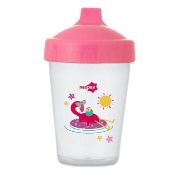 Imagem de Copo Antivazamento Decorado - 250m - Neopan - Neopan , rosa