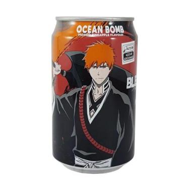 Imagem de Refrigerante Ocean Bomb Lata 330 ml Sabor Manga com Abacaxi Bleach