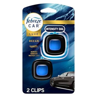 Imagem de Febreze Clipe de ventilação aromatizador de ar Car Ocean, 198 g clipe de ventilação de carro, 2 unidades