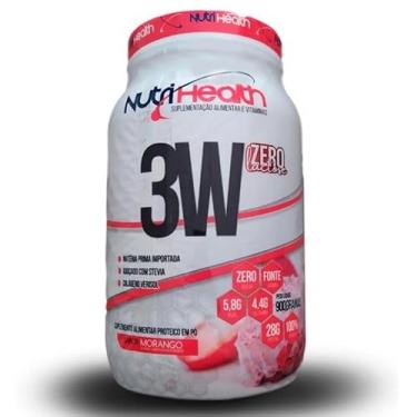 Imagem de Whey 3W Zero Lactose (900g), Morango