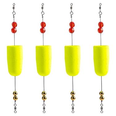 Imagem de Goture 4 peças boia de pesca rolha deslizante boia de peixe-gato, boia de equipamento de pesca boias para água salgada doce