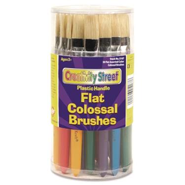 Imagem de Conjunto de pincéis de rua Creativity, Chatos, gigantes, Multi-color, 30-Piece