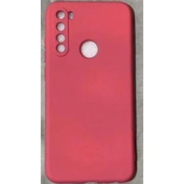 Imagem de Capa Capinha Note 8 Redmi Xiaomi Silicone Aveludado - CC, Vermelho Car