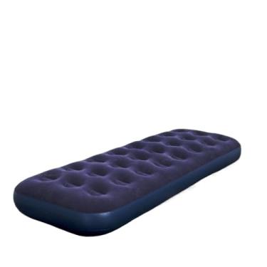 Imagem de Colchão Casal Inflável Multiuso Com Inflador Embutido Casa Praia Camping(Colchão Solteiro)