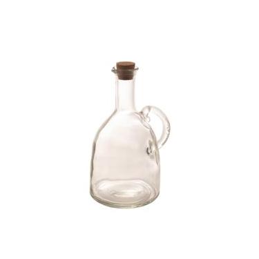 Imagem de Garrafa Para Azeite De Vidro Com Tampa De Rolha 580ml- Lyor