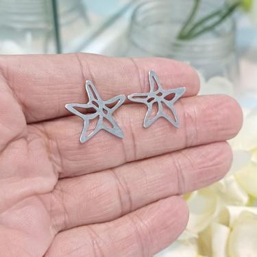 Imagem de Brinco Feminino Estrela do Mar Aço Inoxidável Antialérgico