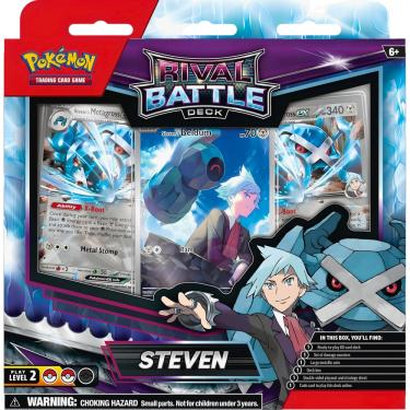 Imagem de Pokémon TCG Deck Batalha Pokémon Rivais Marine/Steven Copag