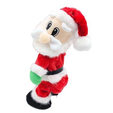 Imagem de IEUDNS Enfeite de Boneco de Papai Noel Dançante E Móvel, Brinquedo Elétrico para Prateleira de Feriados E Festivais