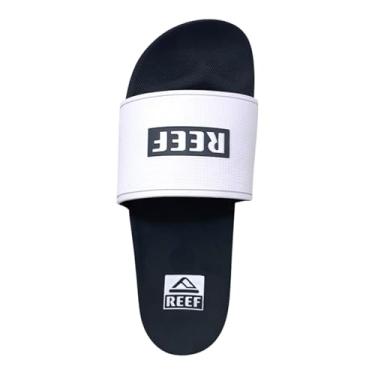 Imagem de REEF Sandália masculina com mola, Branco/Cinza, 38