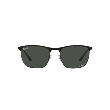 Imagem de Óculos de Sol Ray-Ban Polarizado 0RB3686 186/K8 Tam 57 / Preto - Lentes Cinza