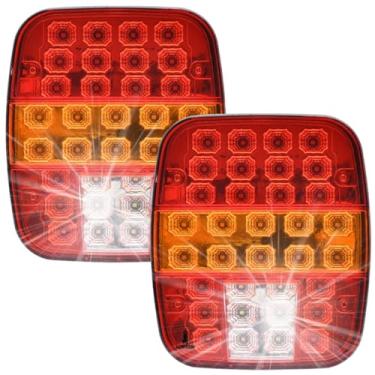 Imagem de Traseira MarmitaCom Vigia 34 Led Caminhão Unidade