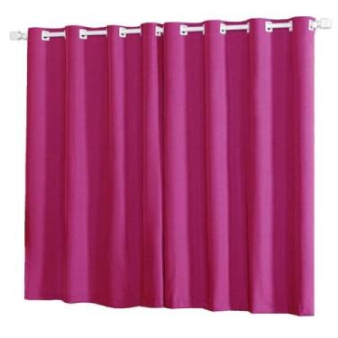 Imagem de Cortina Oxford 3,00 x 2,50 Para Sala Quarto Escritório Inibe a Clarida