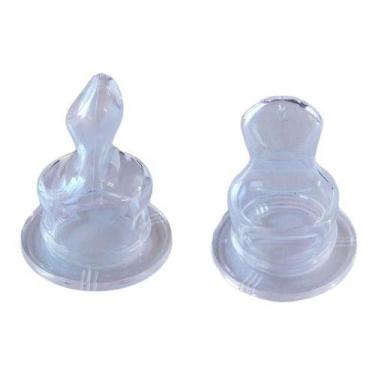 Imagem de 5 Bicos De Mamadeira 100% Silicone Assimétrico Sonne Barato!