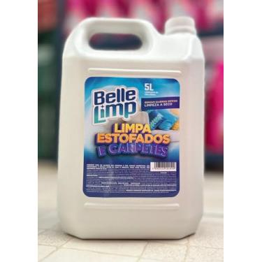 Imagem de Limpa estofados 5L bellelimp poderoso limpa estofados e carpetes