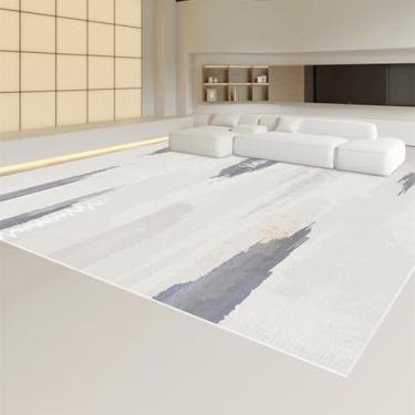 Imagem de Tapete leve e luxuoso para decoração de sala de estar, estilo minimalista, tapete para sala de estar, área grande, tapete macio para quarto e estudo (200x250 cm/C)