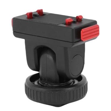 Imagem de Asixxsix Suporte de sapata fria para for insta360 ACE PRO2, suporte adaptador de sapata fria com inclinação ajustável e furo para parafuso de 1/4 polegada para montagem rápida magnética
