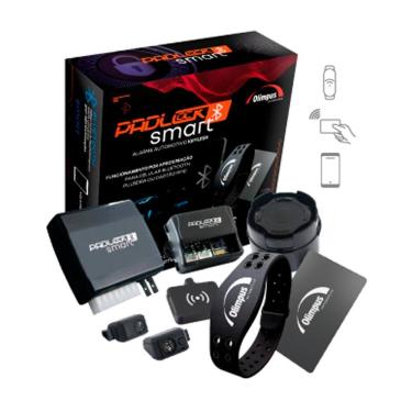 Imagem de Alarme Padlock Smart Olimpus Pulseira Cartão Universal