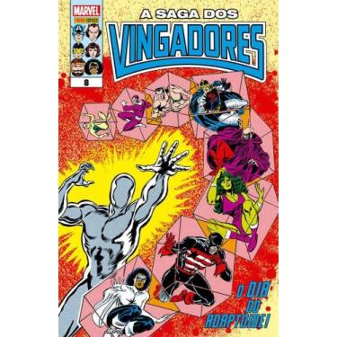 Imagem de A Saga Dos Vingadores 08 - Marvel Comics
