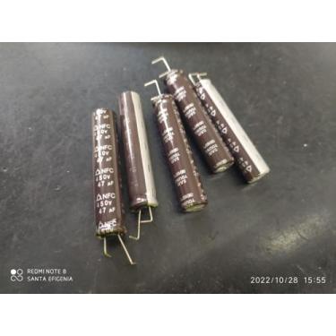 Imagem de 2x Capacitor Eletrolítico 47uf/450v 105 10x50mm Samyoung