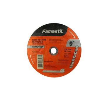 Imagem de Disco corte 9x1,8inox famastil
