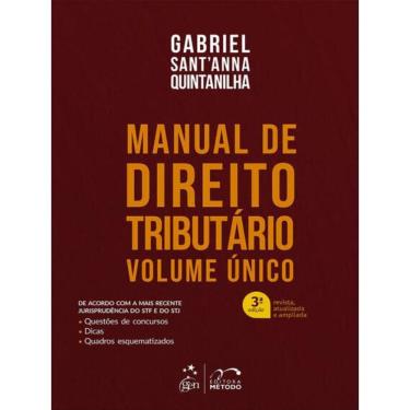 Imagem de Manual De Direito Tributário - Volume Único