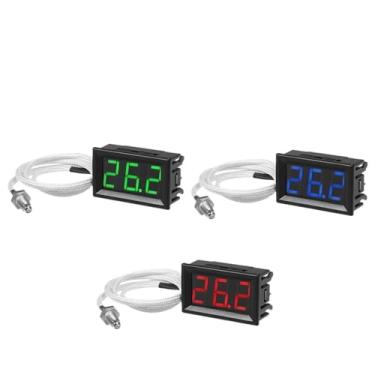 Imagem de Termômetro de termopar tipo M6 K 12V medidor digital de temperatura testador de alta temperatura -30 ~ 800 graus (azul)