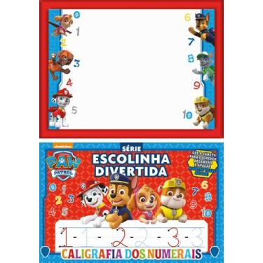 Imagem de Livro - Patrulha Canina Série Escolinha Divertida - Números