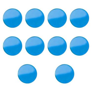 Imagem de Aymzbd 10x Ponteiras de Taco de Sinuca Acessórios de Bilhar Suprimentos Ponteiras de Taco Portáteis 1,1 Cm para Clube Bar Lazer Ao Ar Livre, Céu Azul