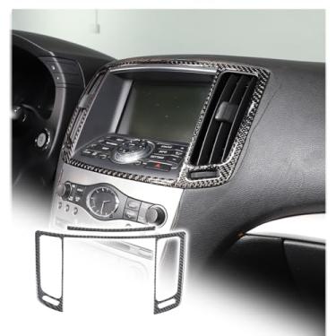 Imagem de Aotumcer Compatível com Infiniti G35 2007 2008 / Infiniti G25 2011 2012 / Infiniti G37 2009-2013 Moldura de ventilação central