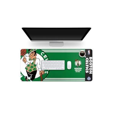 Imagem de FOCO NBA Official Established Primary Logo Wordmark Home Office Desk Pad Mouse Pad 89 cm x 41 cm (Boston Celtics, Boston Celtics)