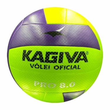 Imagem de Bola KAGIVA Volei 8.0 Pro vrd/rxo s/c - Umbro