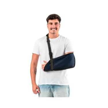 Imagem de Tipoia Brim Basic Ortopédica Ombro Bilateral Hidrolight, P