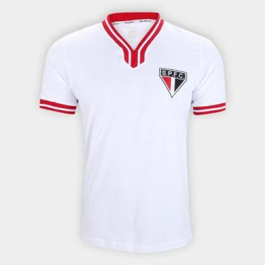 Imagem de Camisa São Paulo RetrôMania Masculina, Branco, M