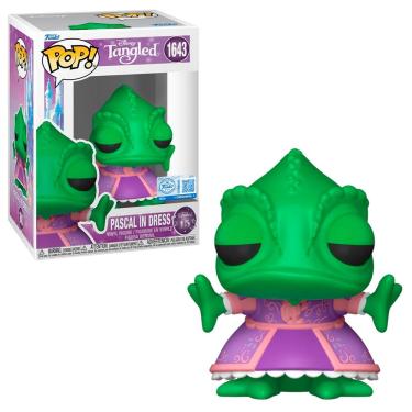 Imagem de Boneco Funko Pop! Disney Enrolados - Pascal de Vestido