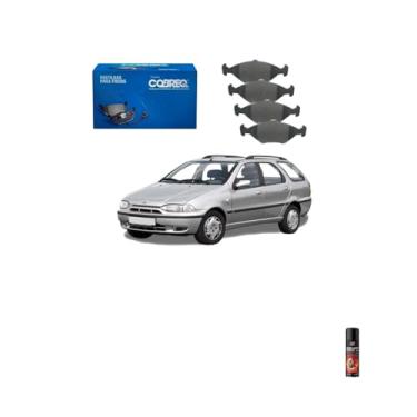 Imagem de Kit Pastilha de Freio Sem Amianto Palio/Paleo Weekend 98> + Orbi Anti Chios 200ml
