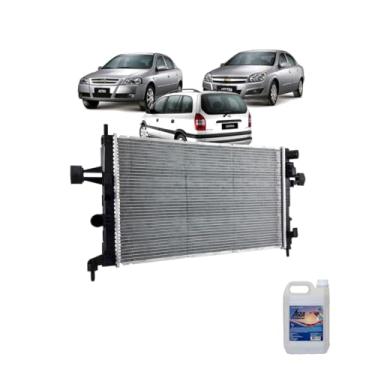 Imagem de Kit Radiador GM Astra Vectra 09> + Água Desmineralizada 5L