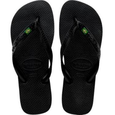 Imagem de Chinelo Masculino de Dedo Casual Havaianas Brasil 4000032-Masculino