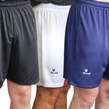 Imagem de Kit Shorts Masculino Rhumell Academia Básico Futebol Esporte-Masculino