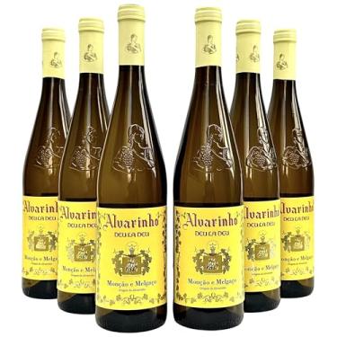 Imagem de Vinho Alvarinho Deu La Deu Branco - Vinho Verde | Kit Com 6 Garrafas | Oferta