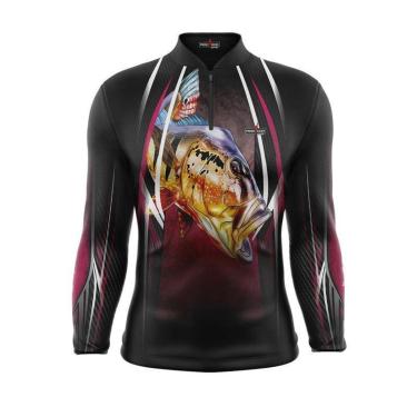 Imagem de Camiseta PQS Fishing Pescador Unissex-Unissex