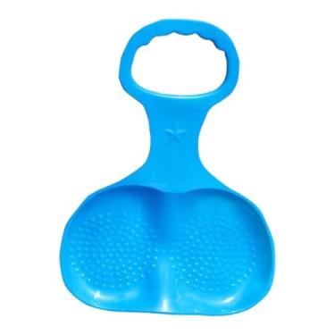 Imagem de Generic Trenó de inverno para neve, trenó de grama, tobogã, deslizador para jardim no Natal, Azul