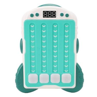 Imagem de TOPINCN Máquina de Jogo de Ritmo, Brinquedo de Treinamento Cognitivo, Jogo de Quebra-cabeça Portátil para Viagem, Jogos de Pressão Rápida, Brinquedo de Inquietação para Crianças (verde)