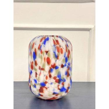 Imagem de Vaso Decorativo Vidro Colorido - 22cm