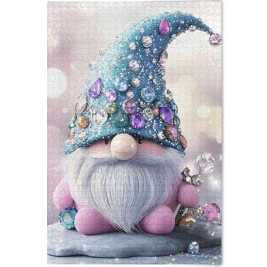 Imagem de Quebra-cabeça engraçado fofo personalizado 1000 peças para adultos, amigos, família, jogos, presentes, quebra-cabeças rígidos para adultos, arte com estampa animal, 75 x 50 cm