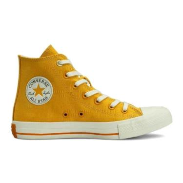 Imagem de Tênis Cano Alto Converse Chuck Taylor All Star - Mostarda-Unissex