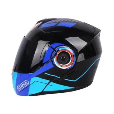 Imagem de Capacete De Motocicleta Unissex De Rosto Inteiro 2024, Capacete Modula