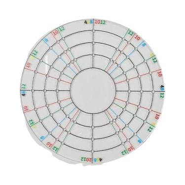 Imagem de Régua De Cerâmica 360 Graus, Medidor Multifuncional Para Desenho, Divi