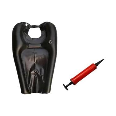 Imagem de Bacia Inflável Portátil Para Lavagem De Cabelo Para Mulheres Grávidas 