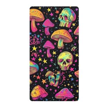 Imagem de xigua Lençol de berço de algodão cogumelo para meninas e meninos, macio e respirável, adequado para berço padrão e cama de criança pequena